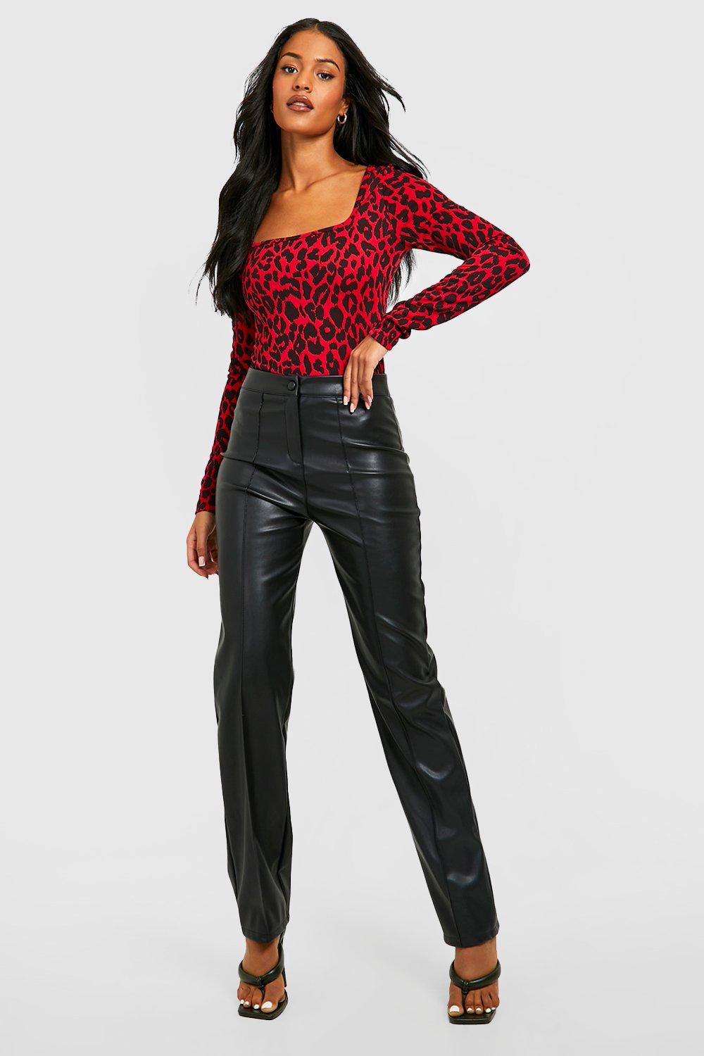 boohoo leopard print bodysuit