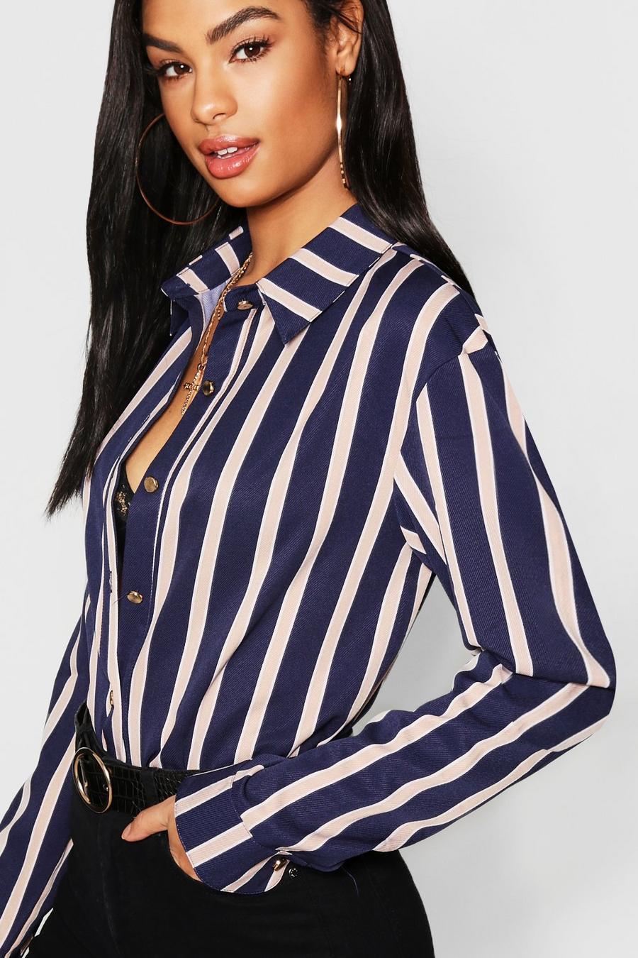 Tall Stripe Woven Shirt image number 1