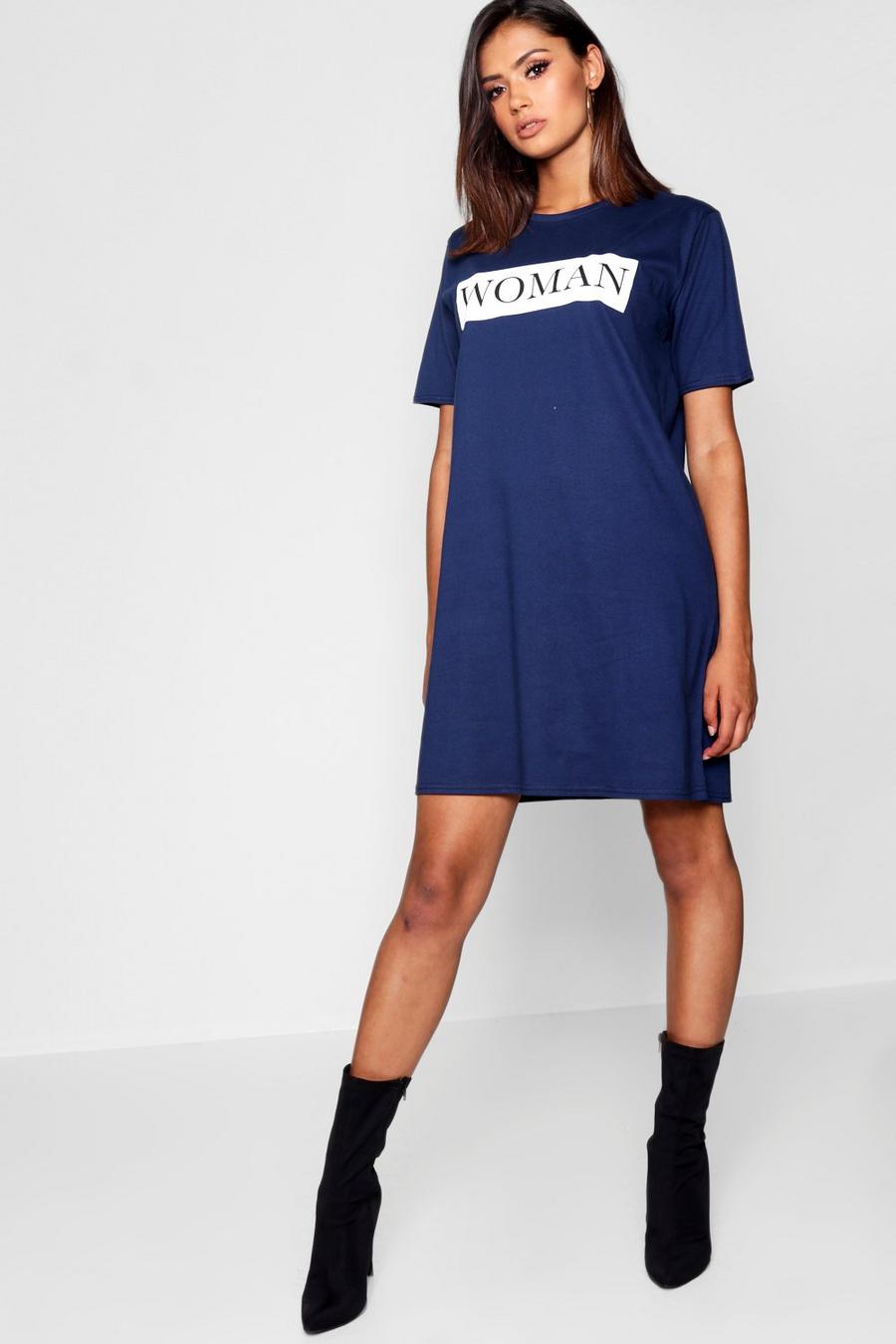 Tall Woman Oversized T-Shirt Dress image number 1