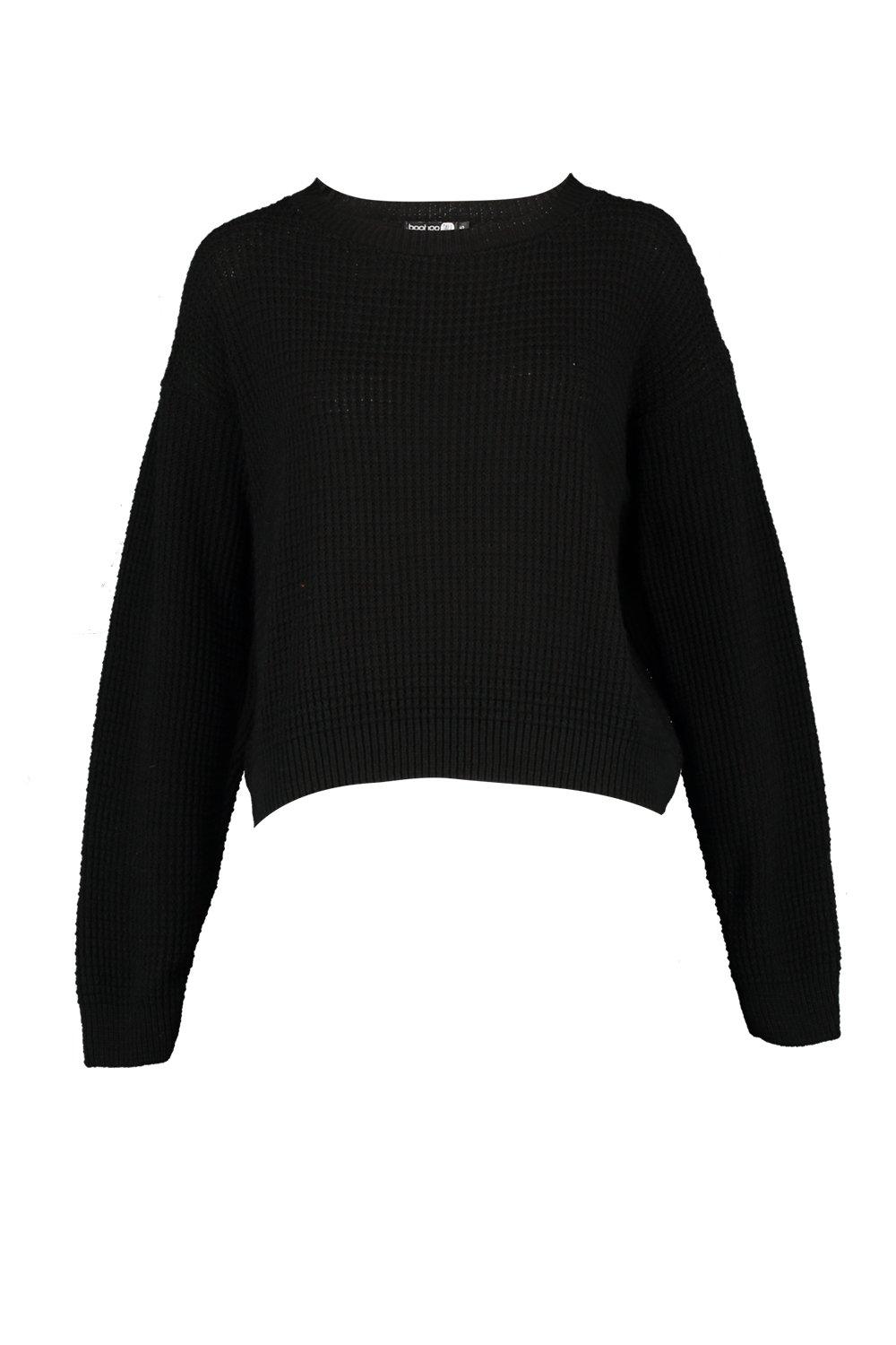 long sleeve crop jumper