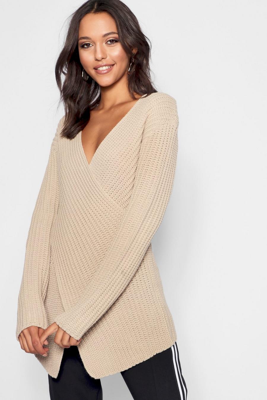 Tall Wrap Front Jumper image number 1