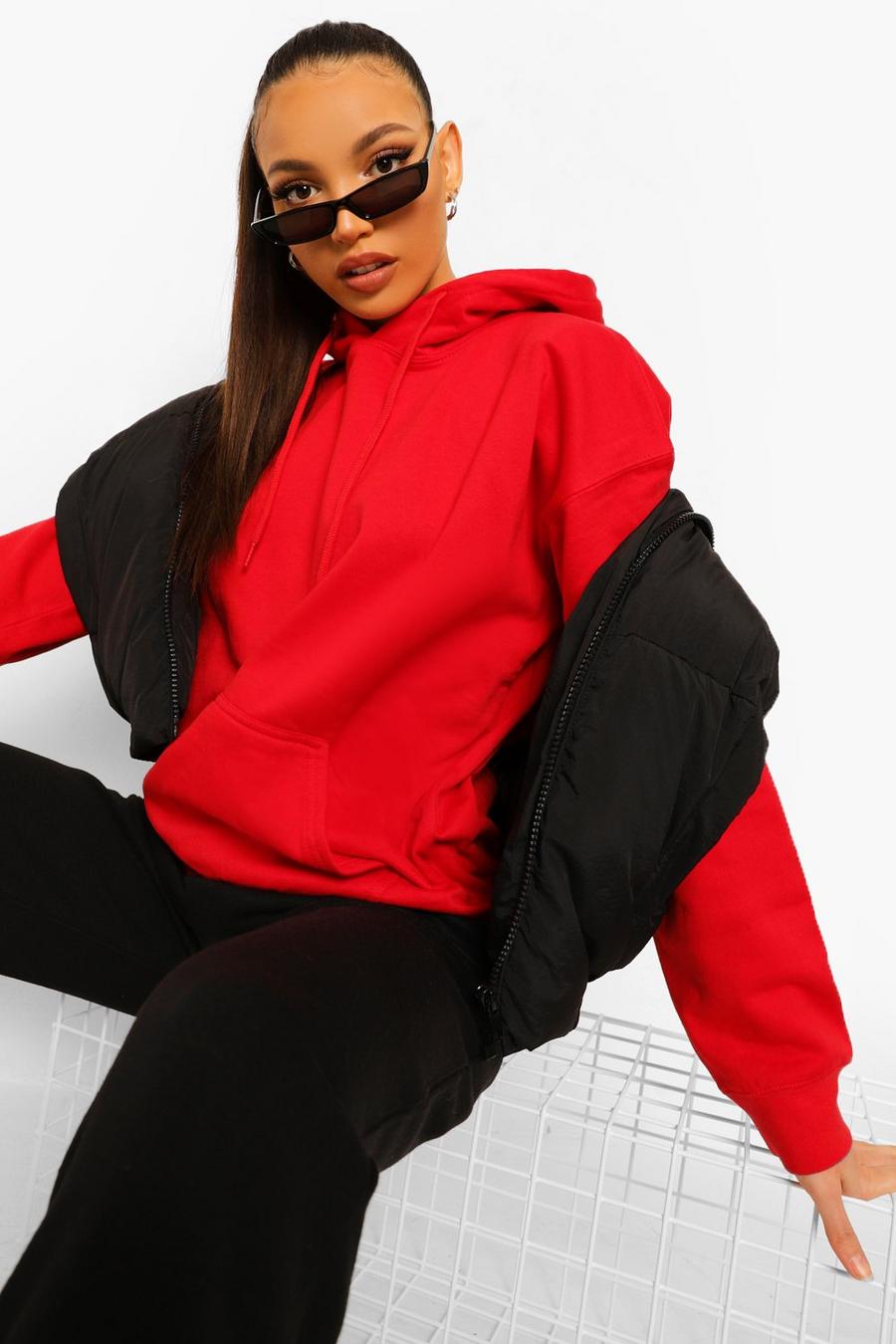 Red Tall - Oversize hoodie image number 1