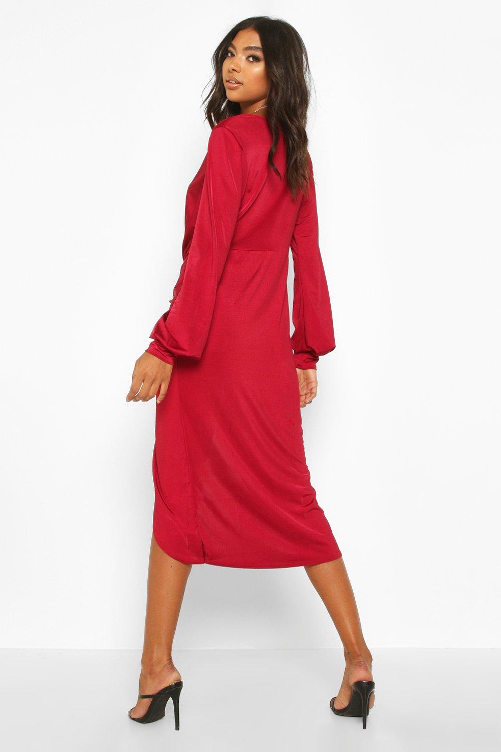 Olivia best sale wrap dress