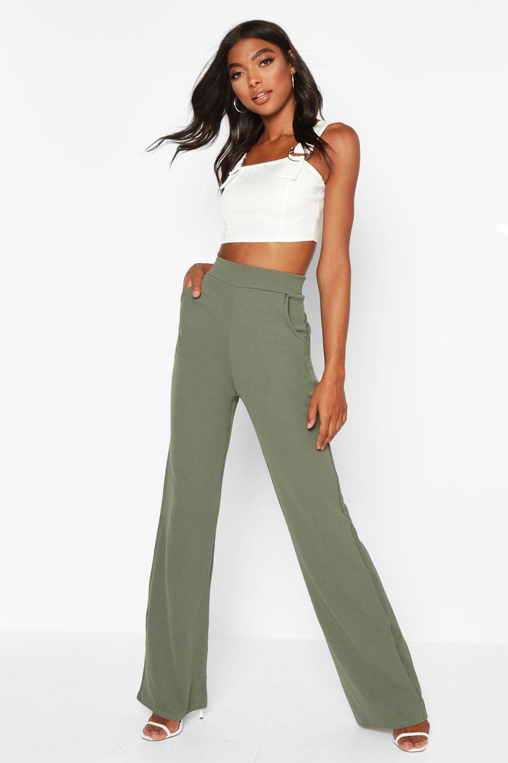 tall high waisted trousers