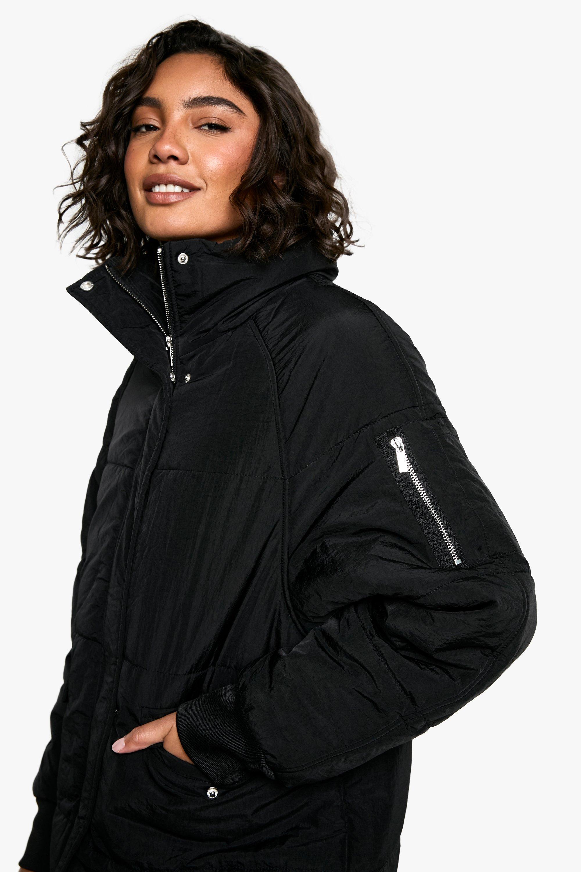 boohoo tall coats