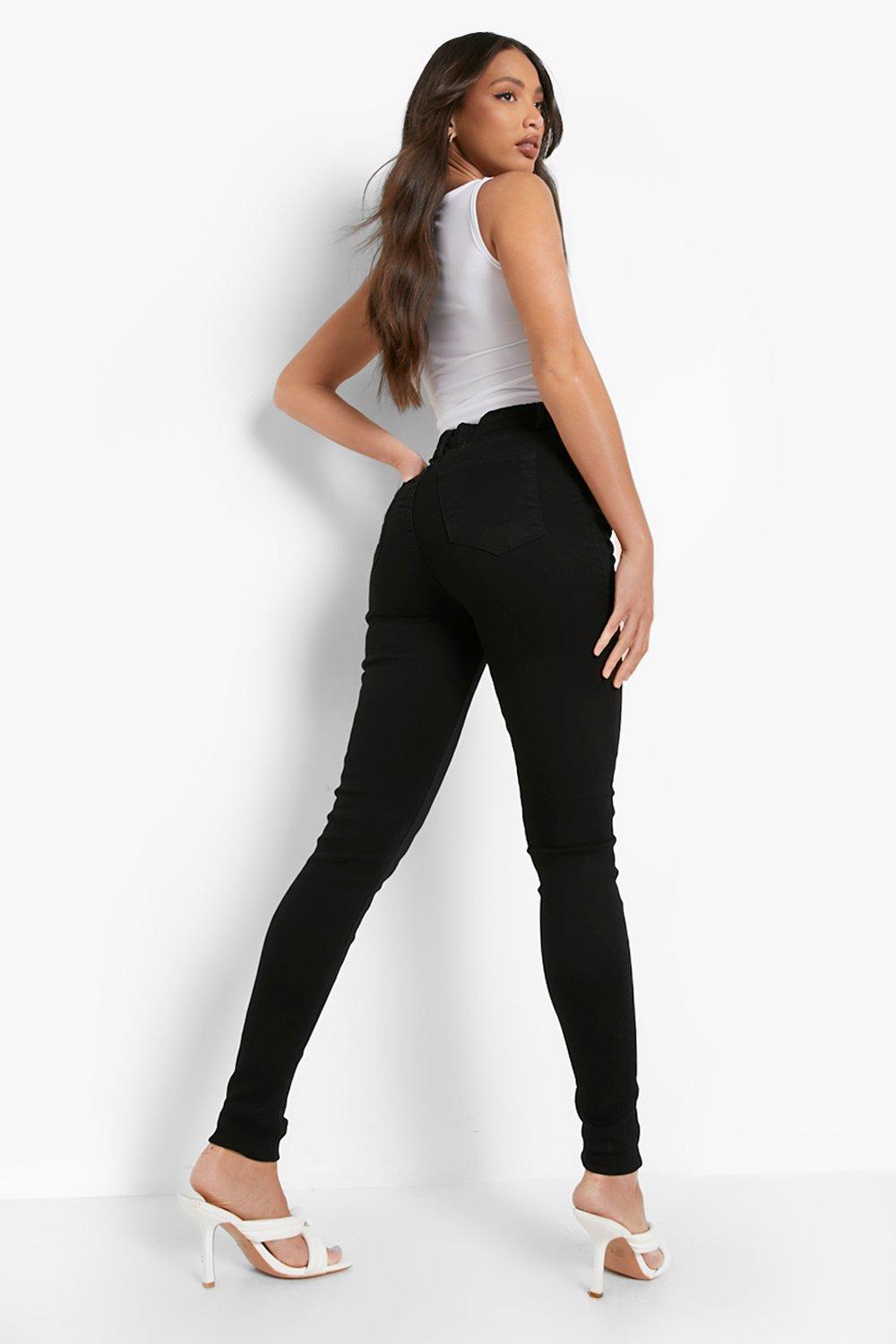 Women's Tall Pocket Stretch Skinny Jeans | Boohoo UK