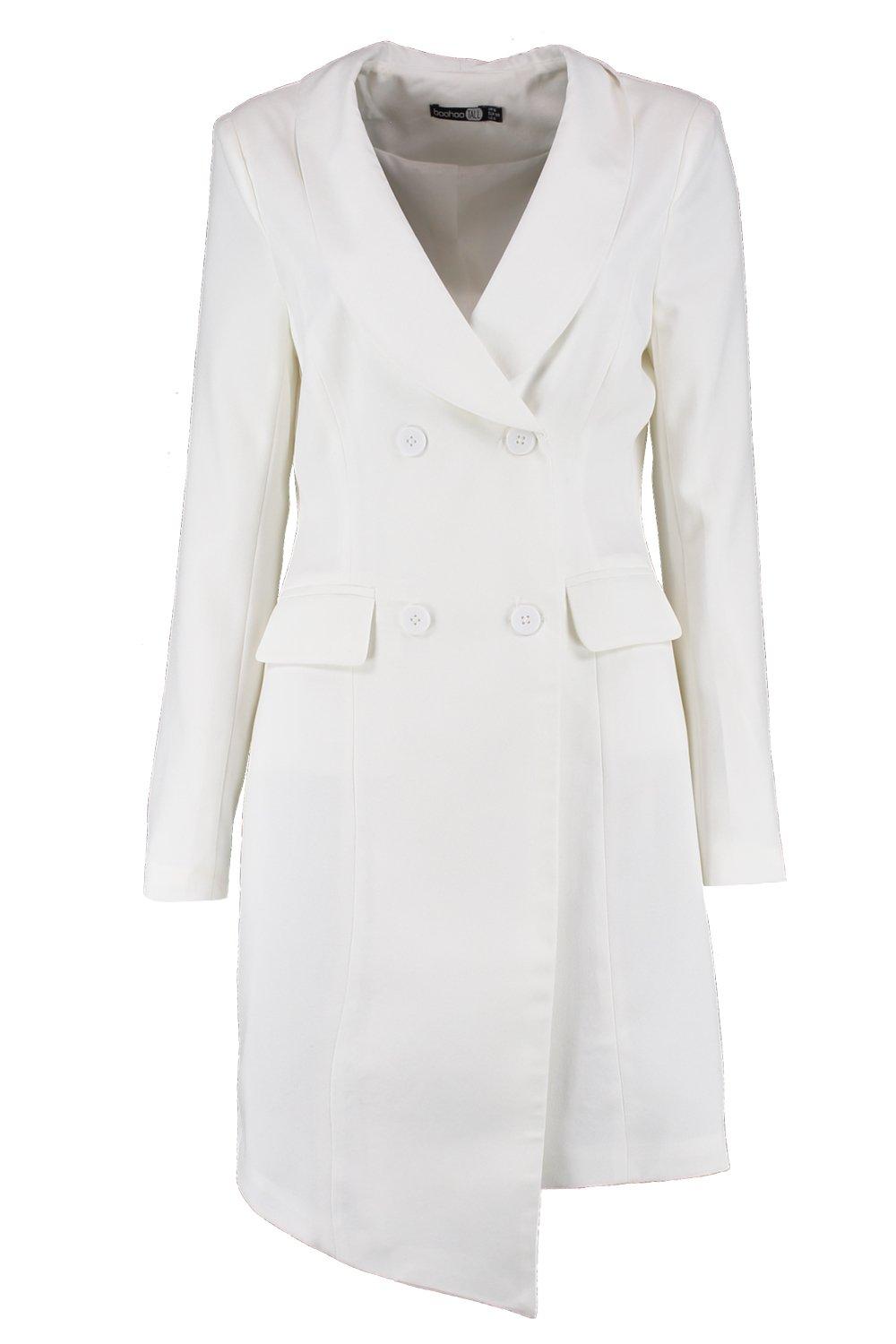 white blazer dress tall