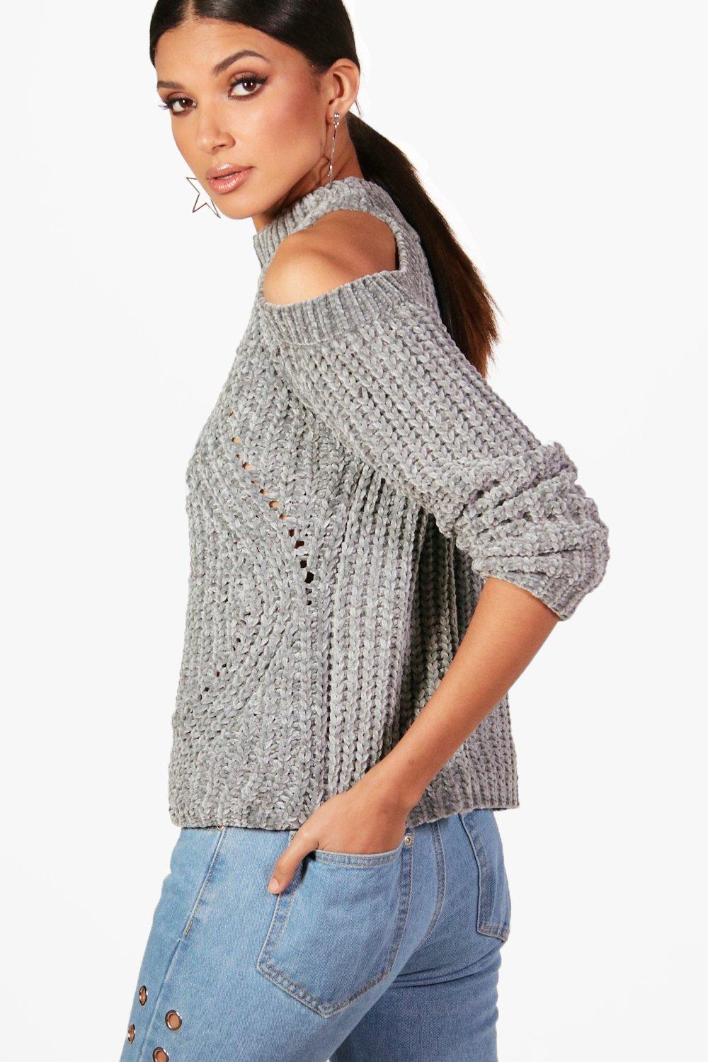 Boohoo on sale chenille jumper