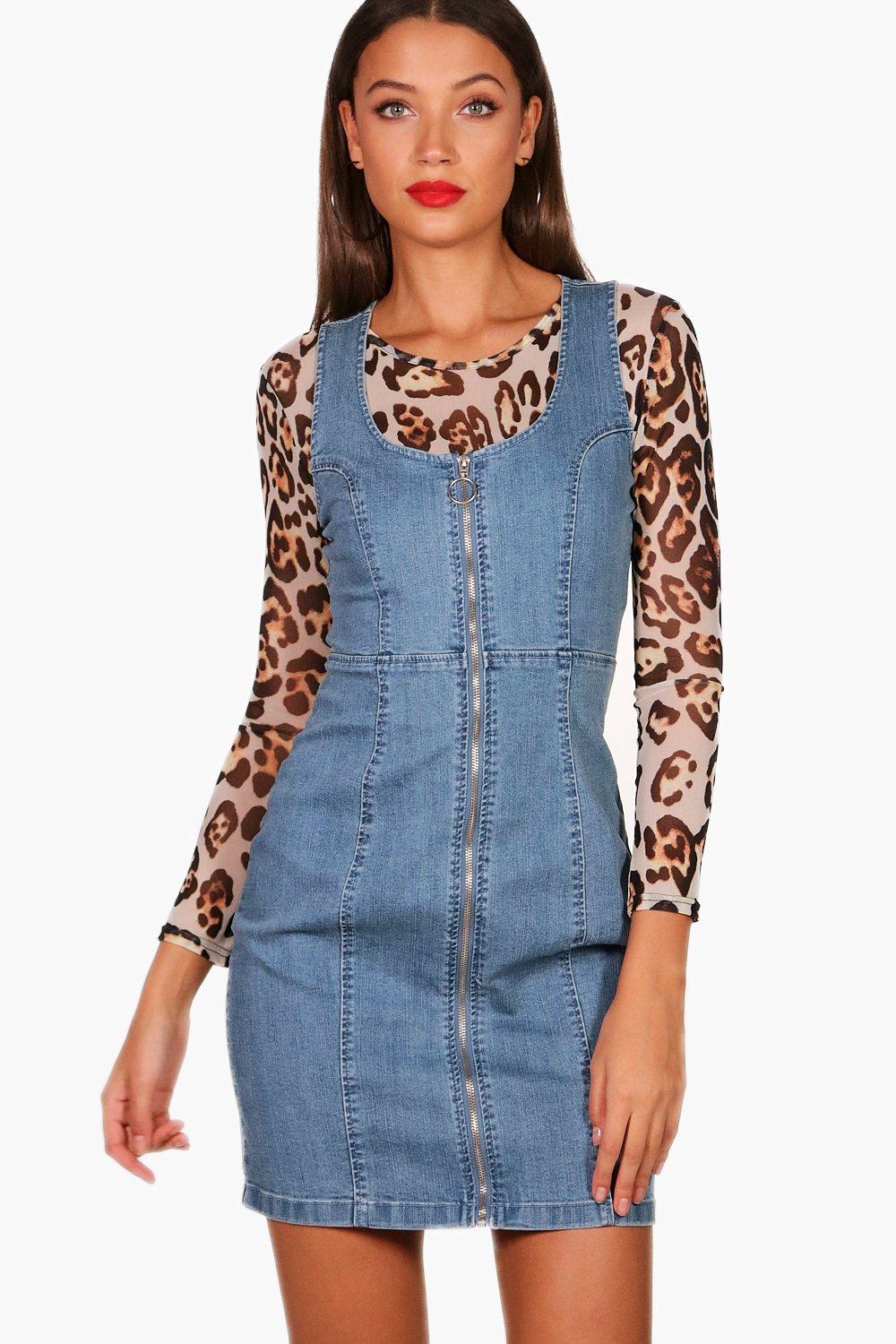 denim bodycon dress uk