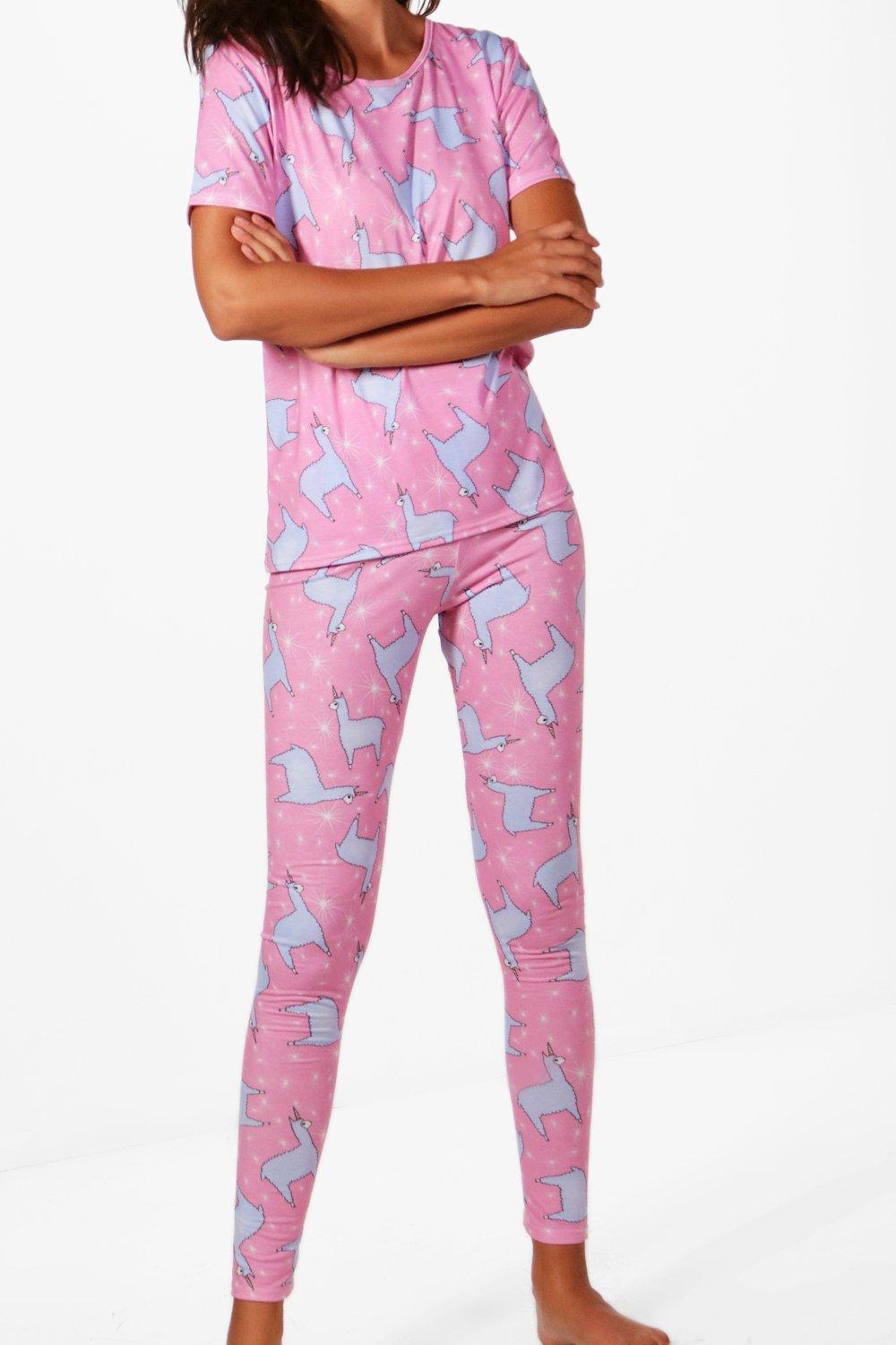 Boohoo best sale flamingo pyjamas