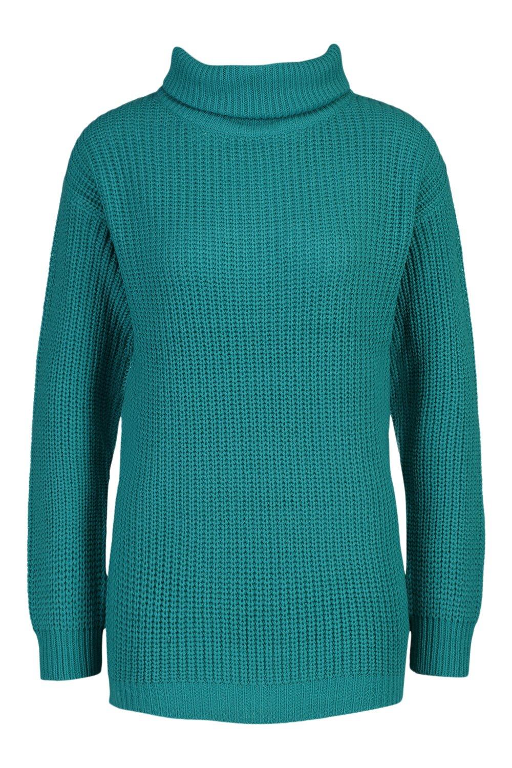 green polo neck