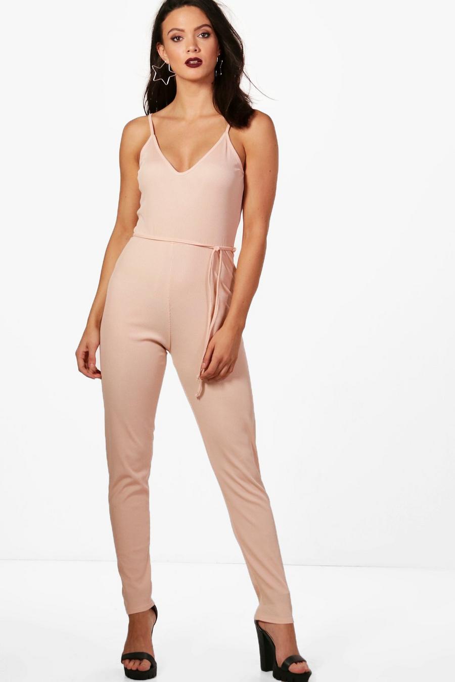 Tall Ava Strappy Loungewear Jumpsuit image number 1