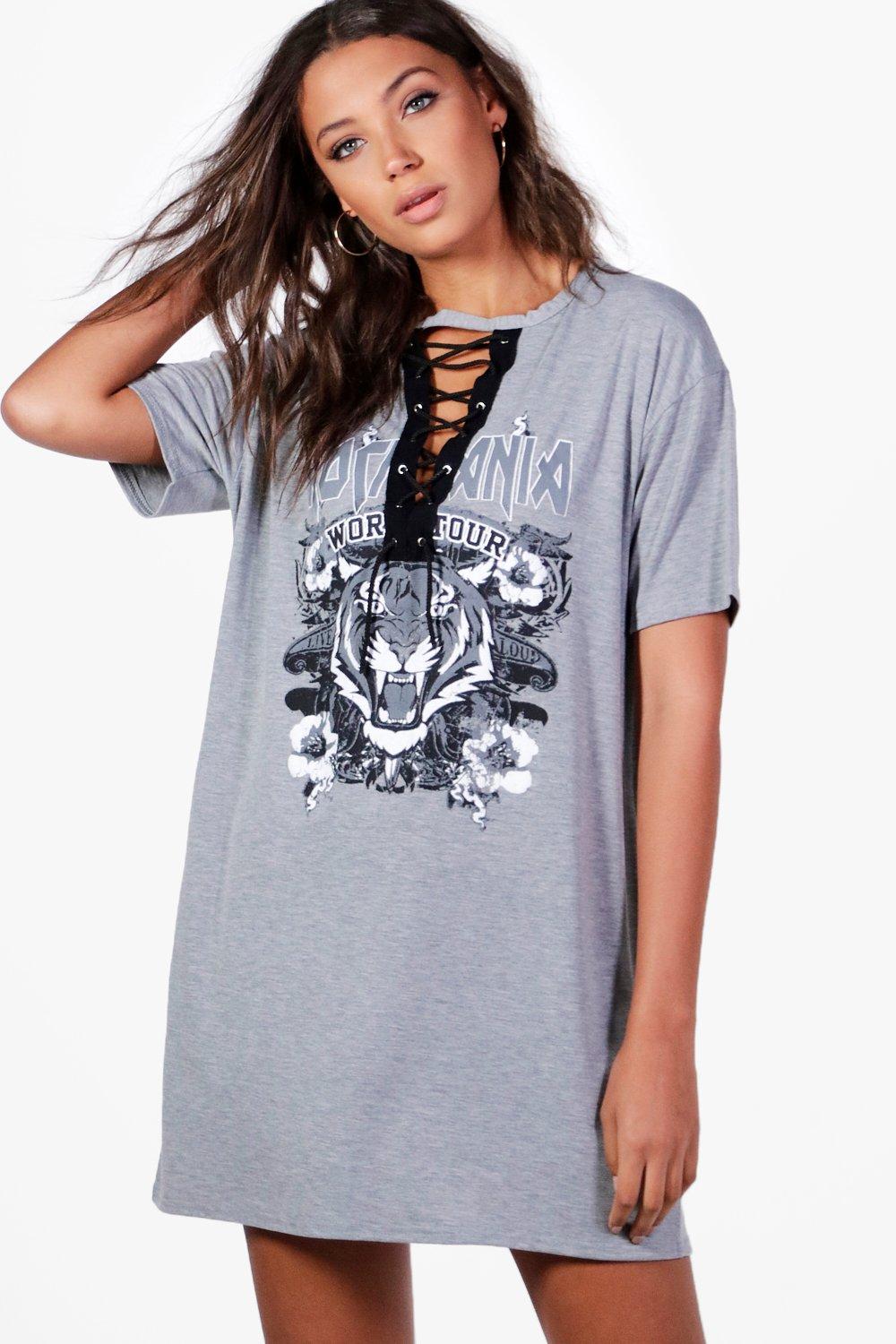 band shirt dress