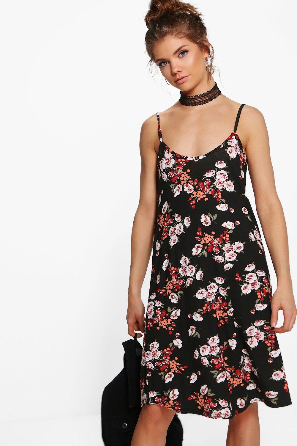 floral cami dress