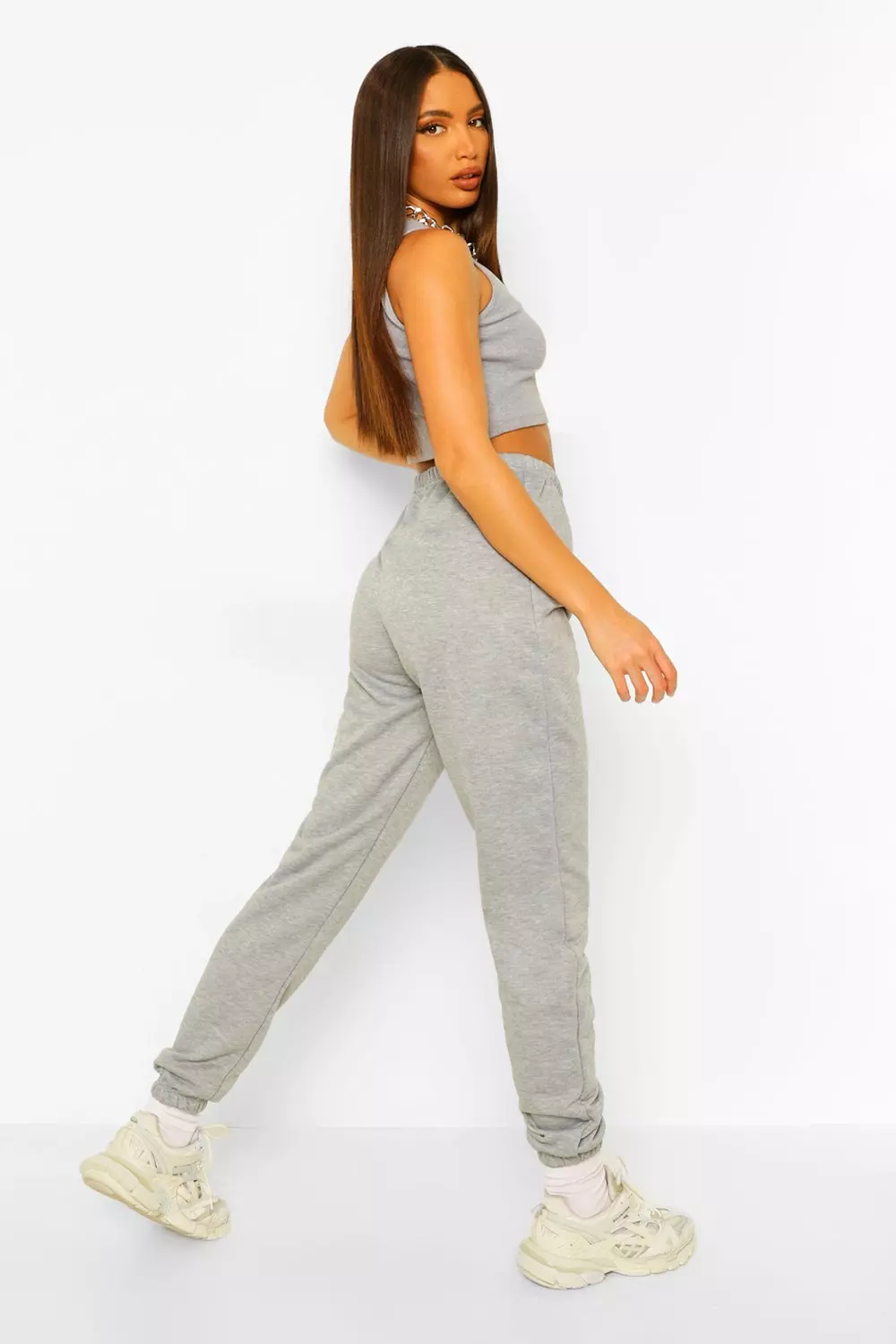 Boohoo outlet grey joggers