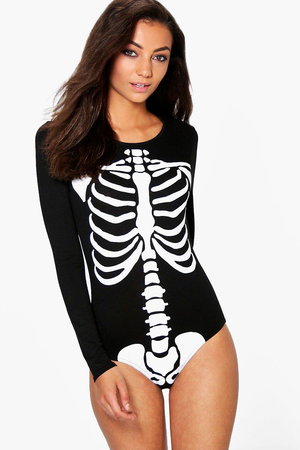 skeleton bodysuit