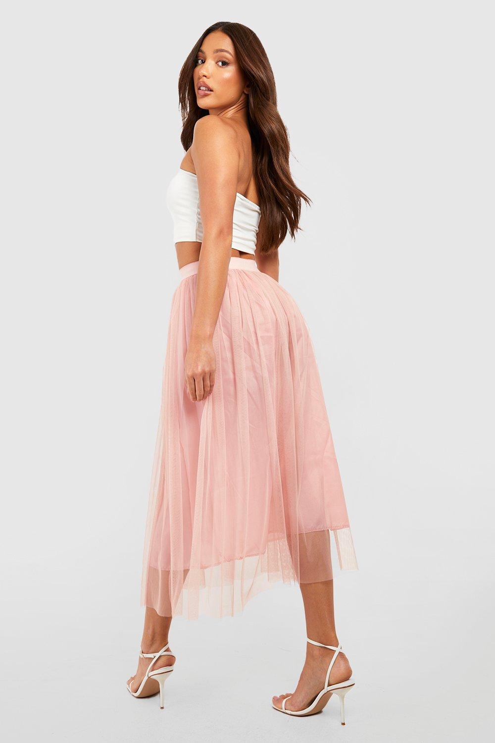 Mesh skirt clearance dress