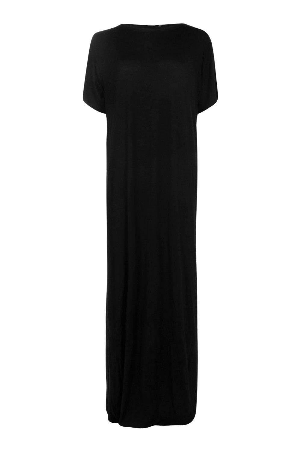 side split t shirt dress