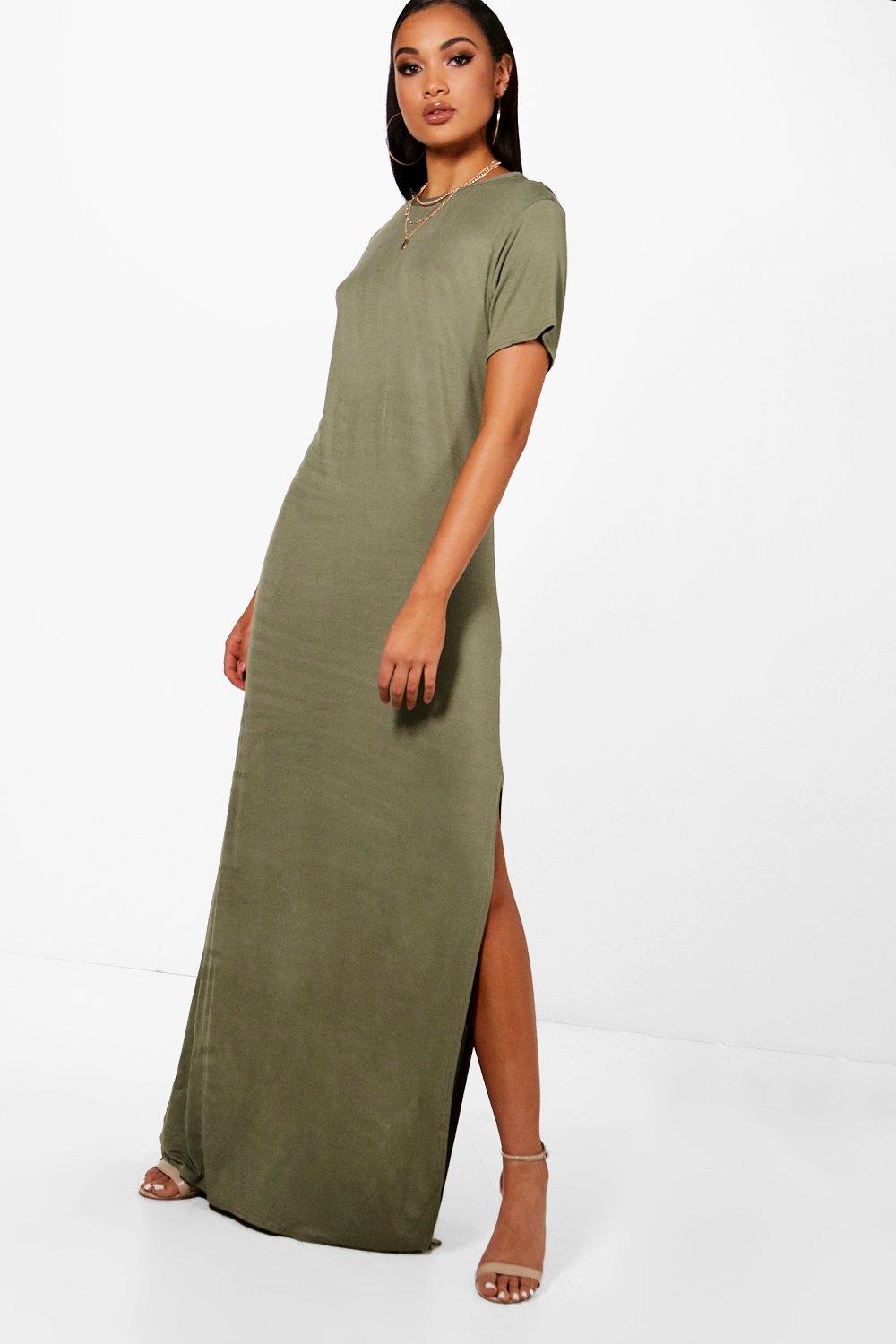 t shirt maxi dress uk