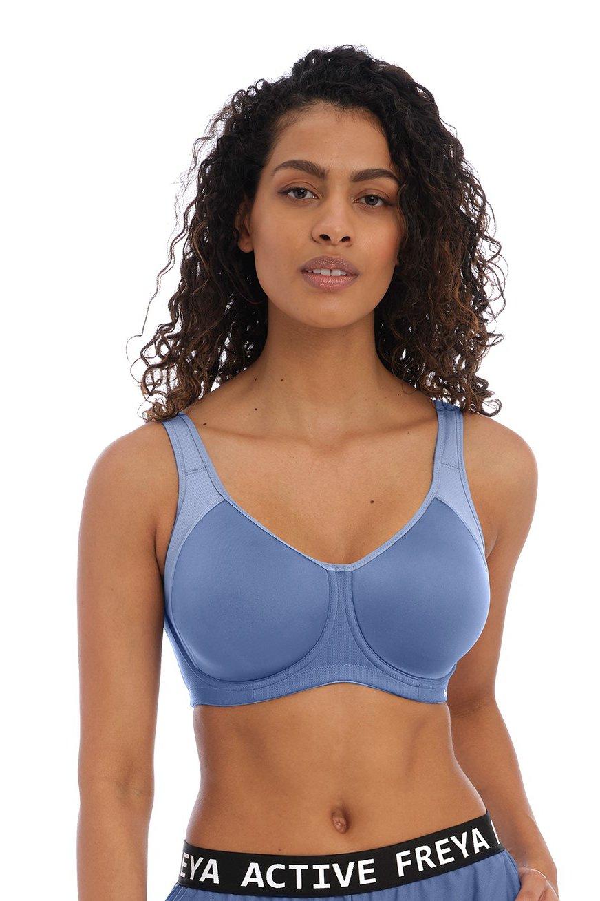 over the head sports bra