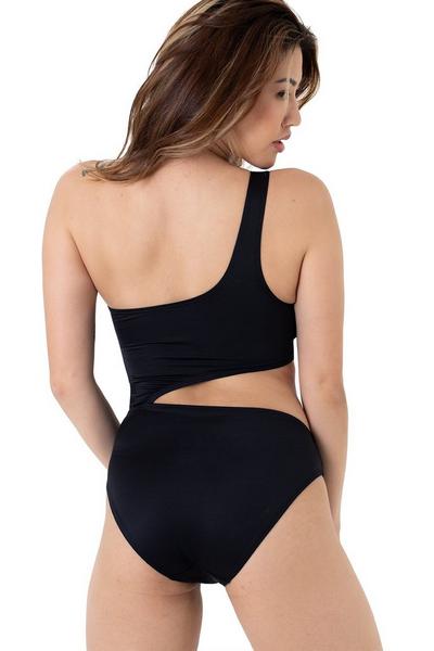 Dorina black Komave One Shoulder Swimsuit