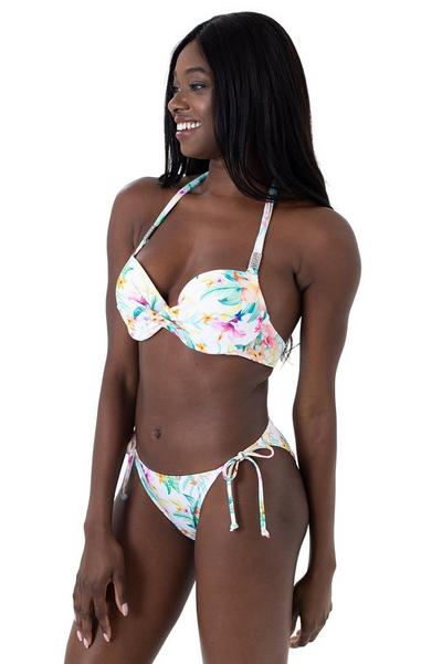 Dorina white Koro Island Push Up Bikini Top