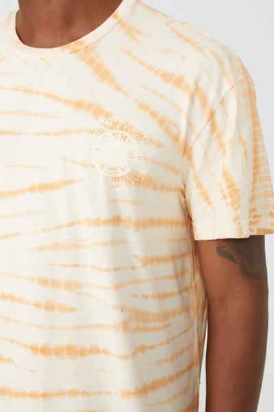 Lee orange Ss Natural Dye Tshirt