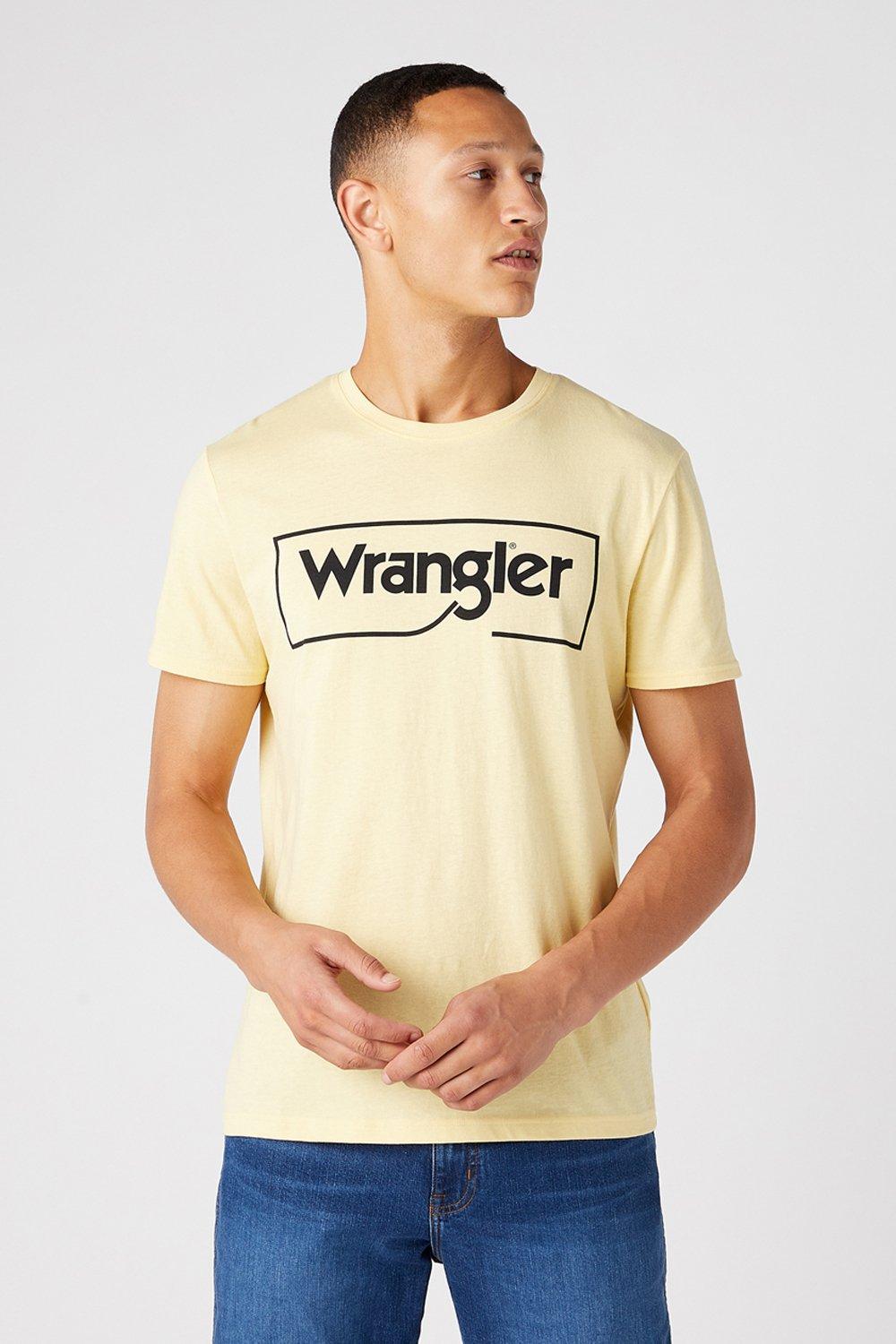 Wrangler Frame Logo Tshirt | Debenhams