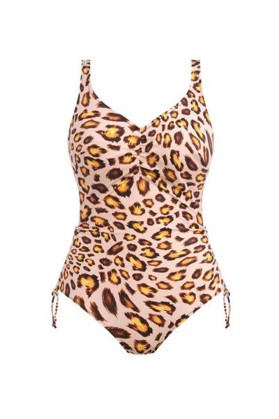 Fantasie leopard Kabini Oasis Uw Swimsuit With Adjustable Leg