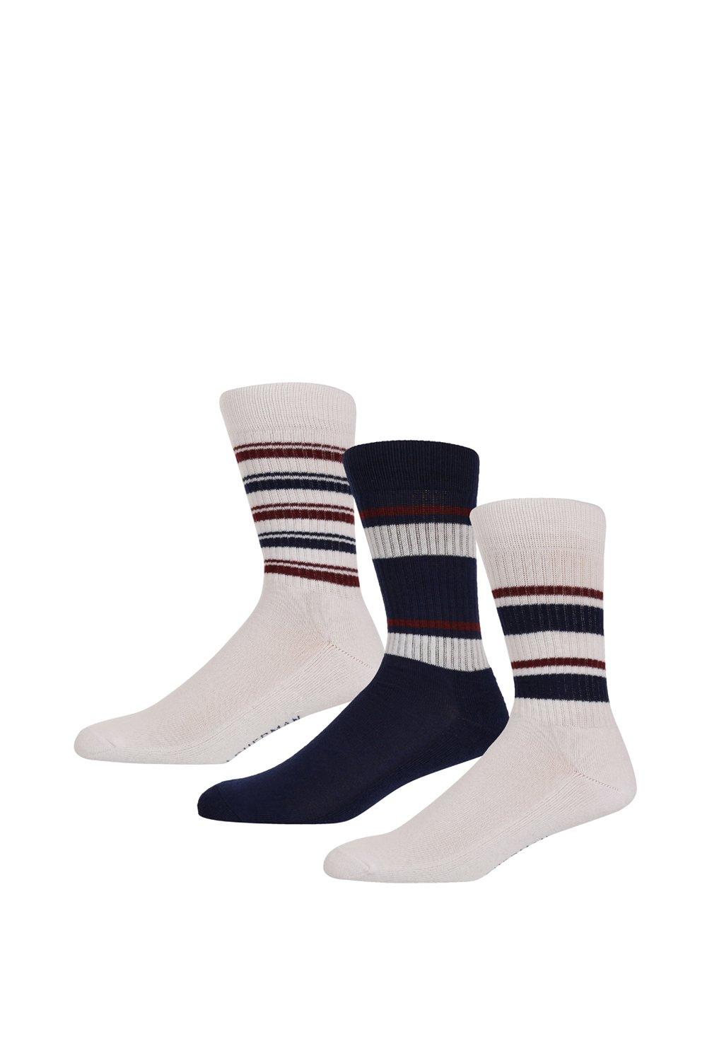 Underwear & Socks | Vista 3 Pack Sports Sock | Ben Sherman