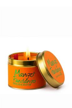 Lily Flame orange Mango Fandango  Tin Candle