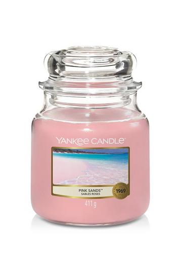 Pink Sands Medium Candle Jar pink