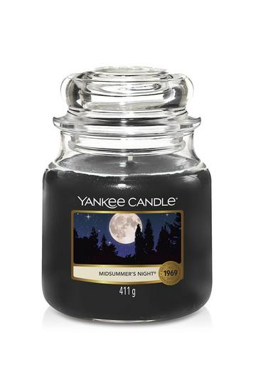 Midsummer'S Night Medium Candle Jar black