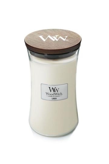 White Linen Spa Large Candle