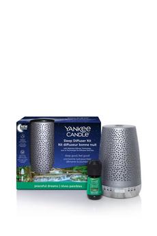 Yankee Candle silver Sleep Diffuser Starter Kit - Silver