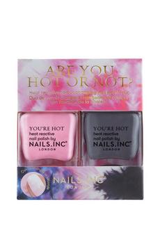 Nails Inc multi Are You Hot Or Not? Thermochromic Nail Polish Duo Gift Set