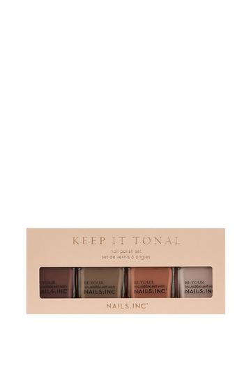 Keep It Tonal Nail Polish Quad Gift Set (Worth £44!) multi