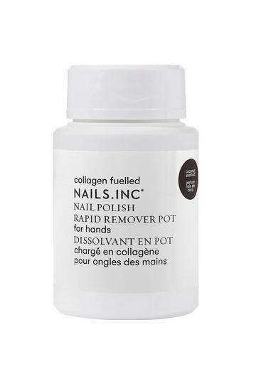 Nail Polish Remover Pot With Collagen clear