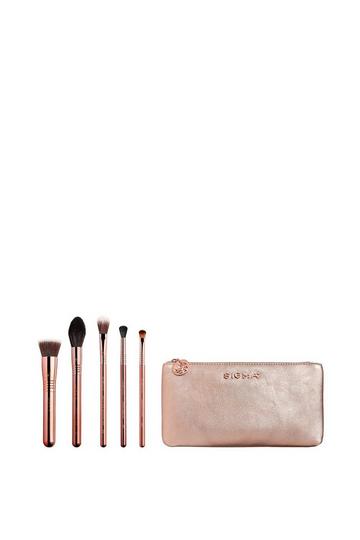 Gold Metallic Iconic Brush Set