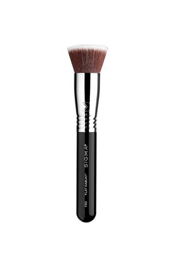 F80 - Flat Kabuki Brush black