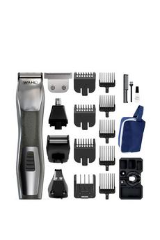 Wahl grey Chromium 14 in 1 Beard and Stubble Trimmer Grooming Kit