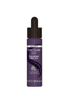 Sanctuary Spa purple Wellness 3 In 1 Cbd Oil 50ml