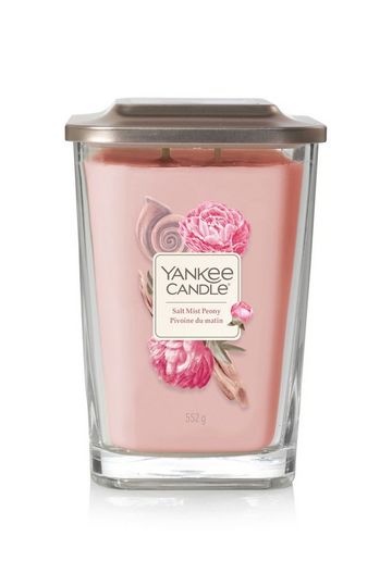 Yankee Candle pink Elevation Large Jar Salt Mist Peony