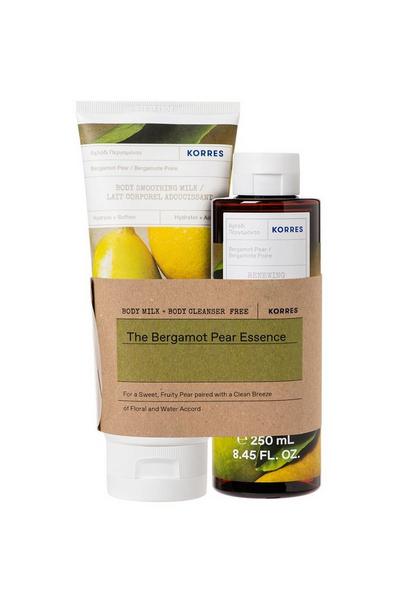 Korres  Bergamot Pear Body Milk And Body Cleanser Set (Worth Over £35!)