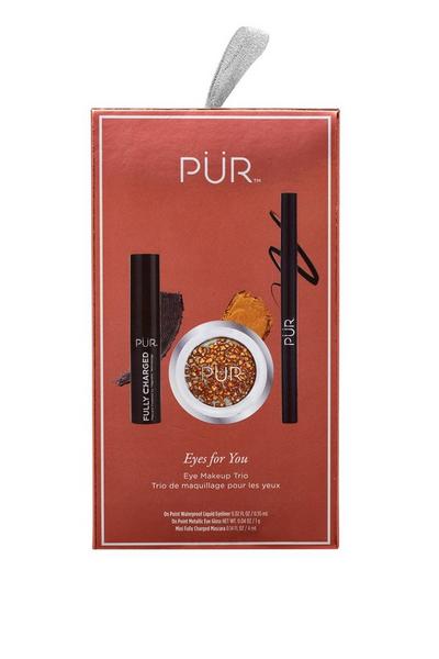 Pur multi Easy On The Eyes Makeup Trio Gold Rush