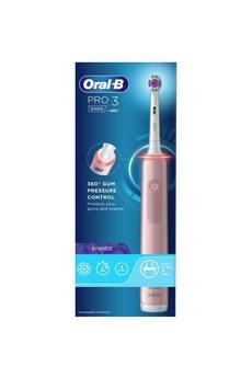 Oral B pink Pro 3 3000 3D White Pink Electric Rechargeable Toothbrush