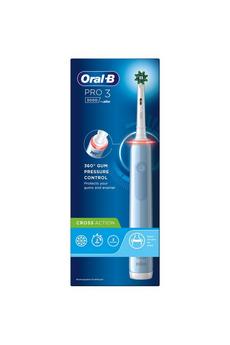 Braun blue Pro 3 3000 CrossAction Blue Electric Rechargeable Toothbrush