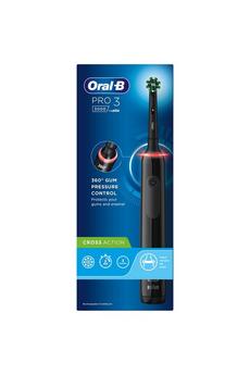 Oral B black Pro 3 3000 CrossAction Black Electric Rechargeable Toothbrush