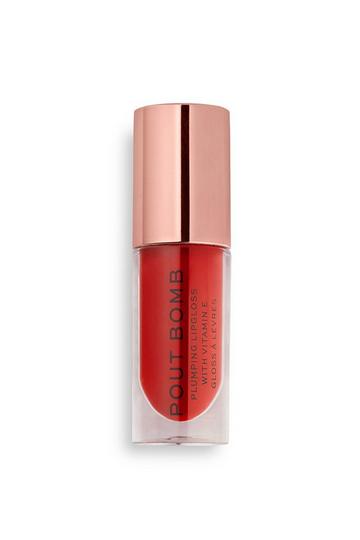 Pout Bomb Plumping Lip Gloss juicy red