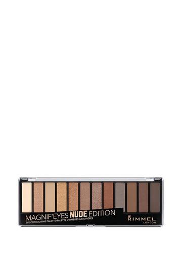 Rimmel 12 Pan Eyeshadow Palette, Nude Edition, 14g multi